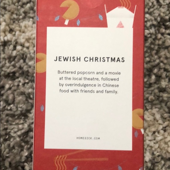 JEWISH CHRISTMAS HOMESICK CANDLE - Picture 3 of 8